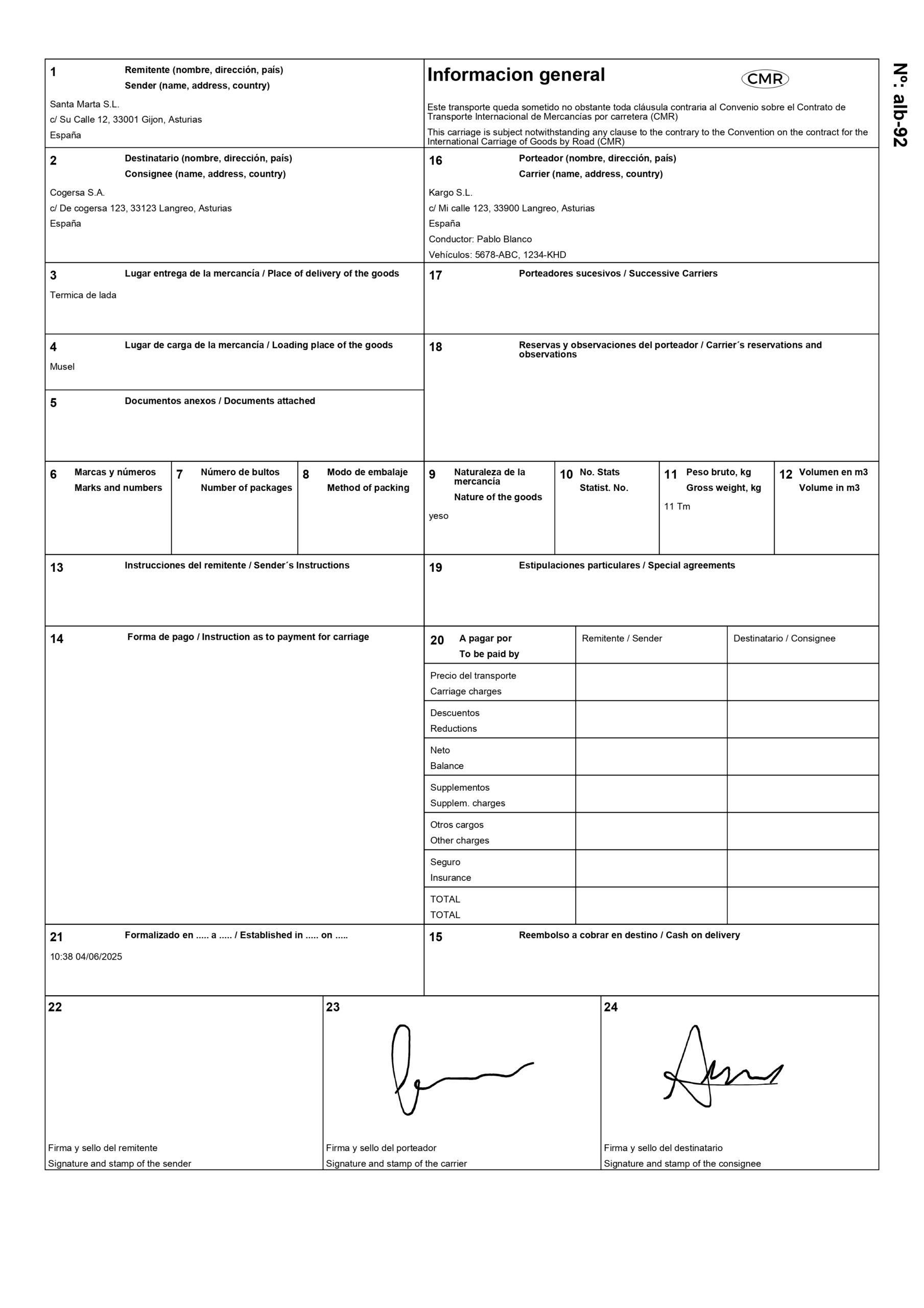 Qué es el CMR y cómo firmarlo con firma digital